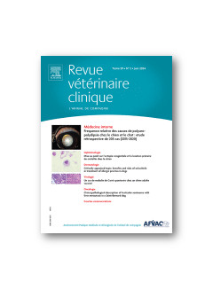 couverture revue veterinaire clinique